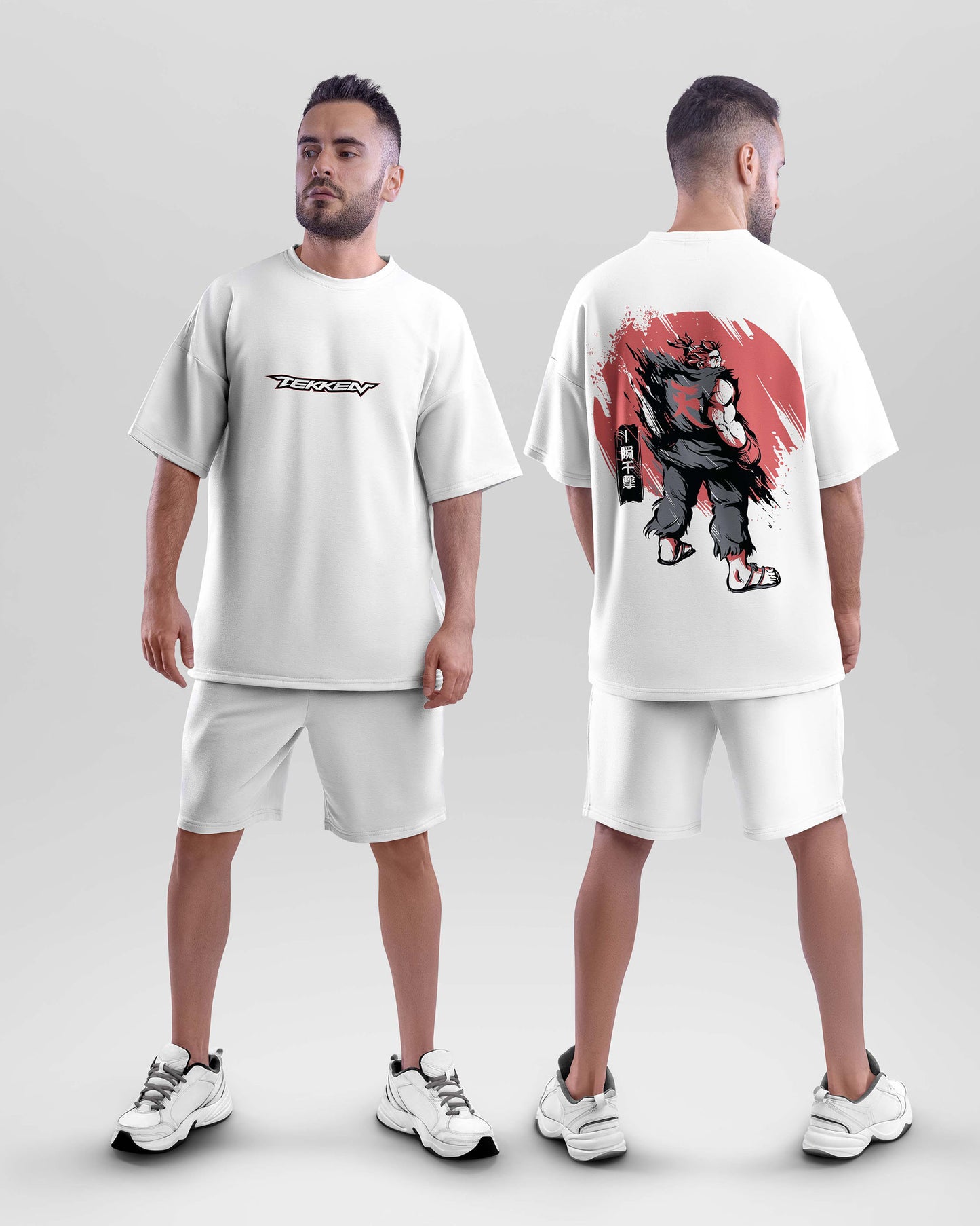 Tekken Anime Oversizd Tee