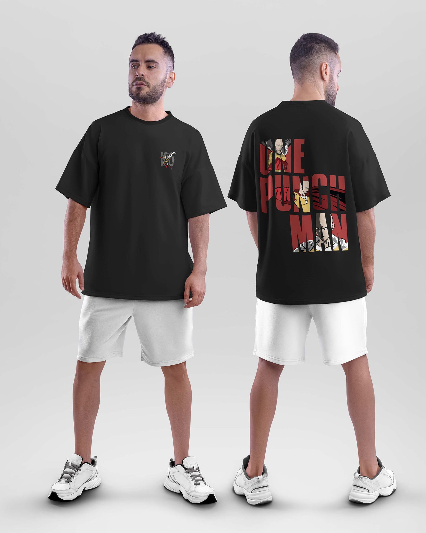 One Punch Man Anime Oversized Tee