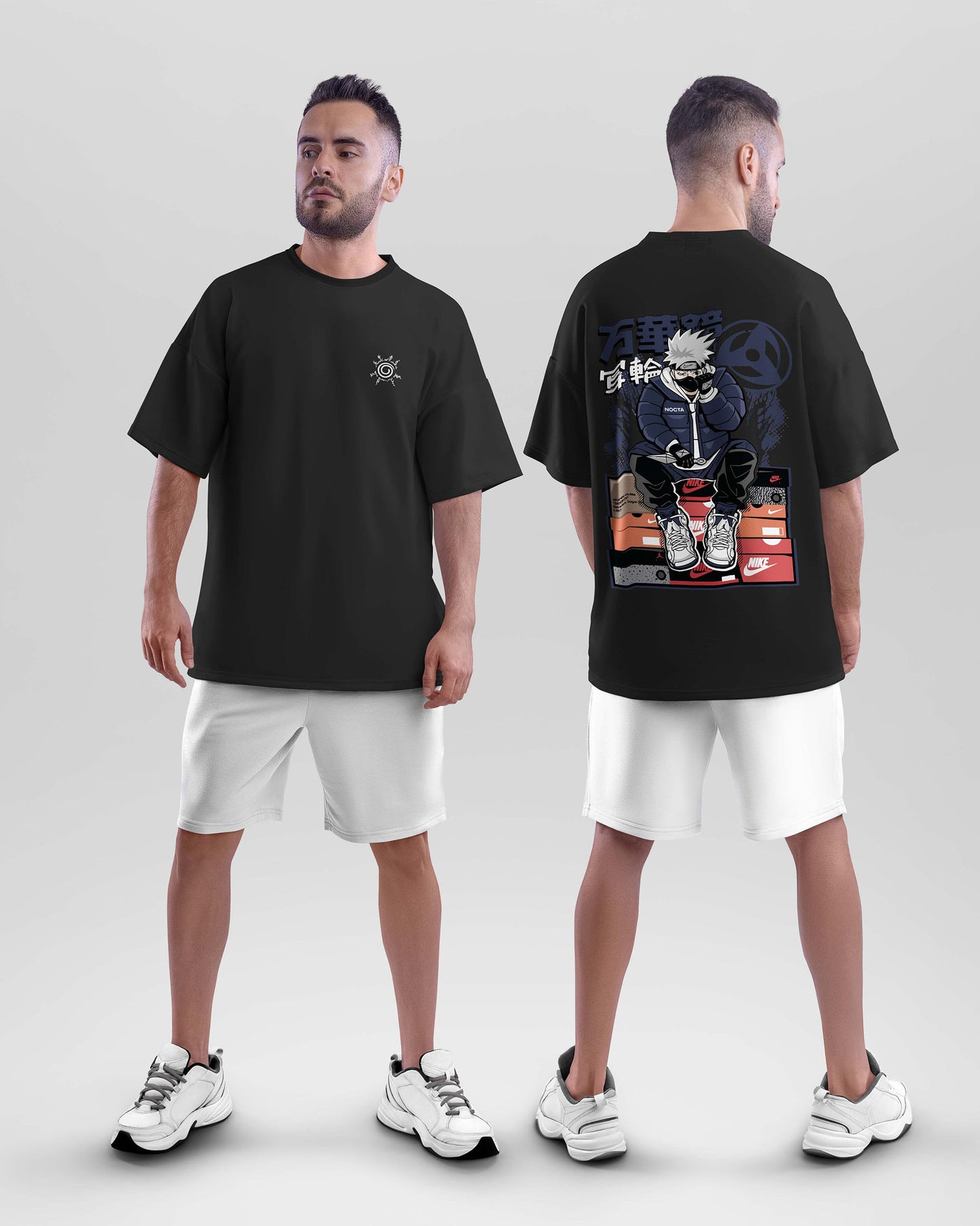 Naruto Anime Oversized Tee