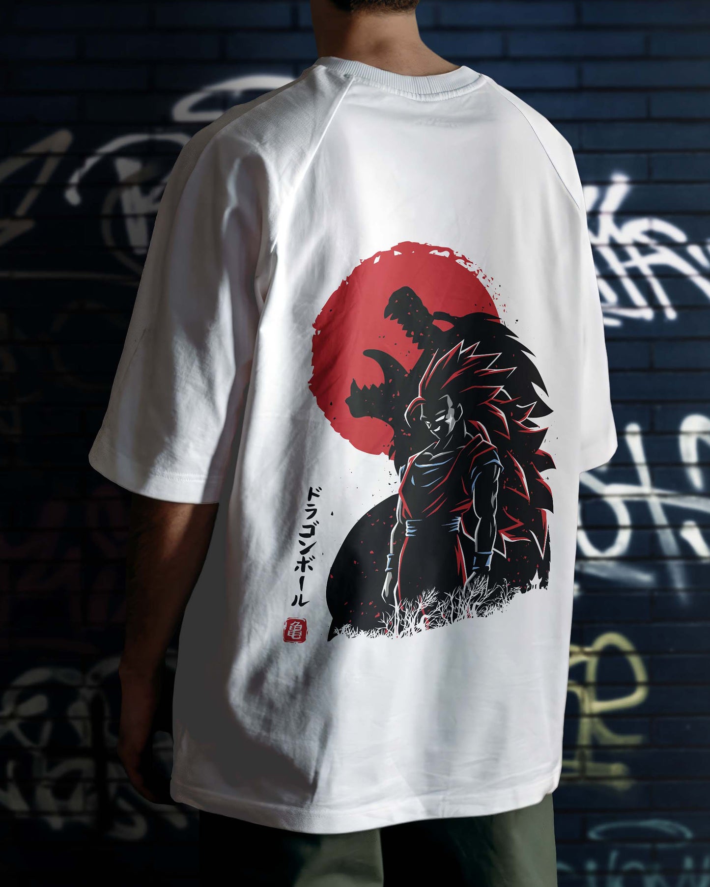 Dragon Ball Z Anime Oversized Tee