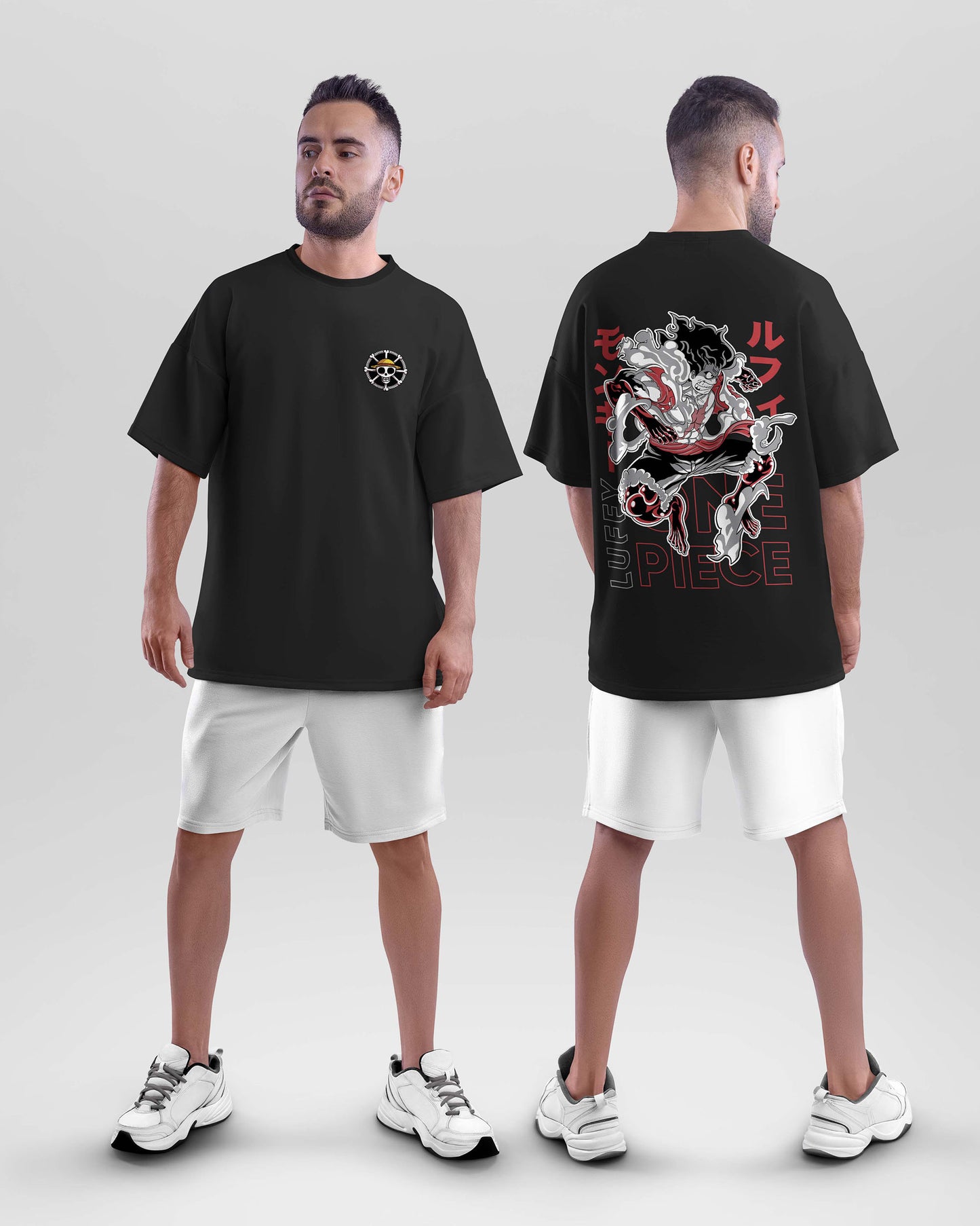 One Piece Anime Oversized Tee
