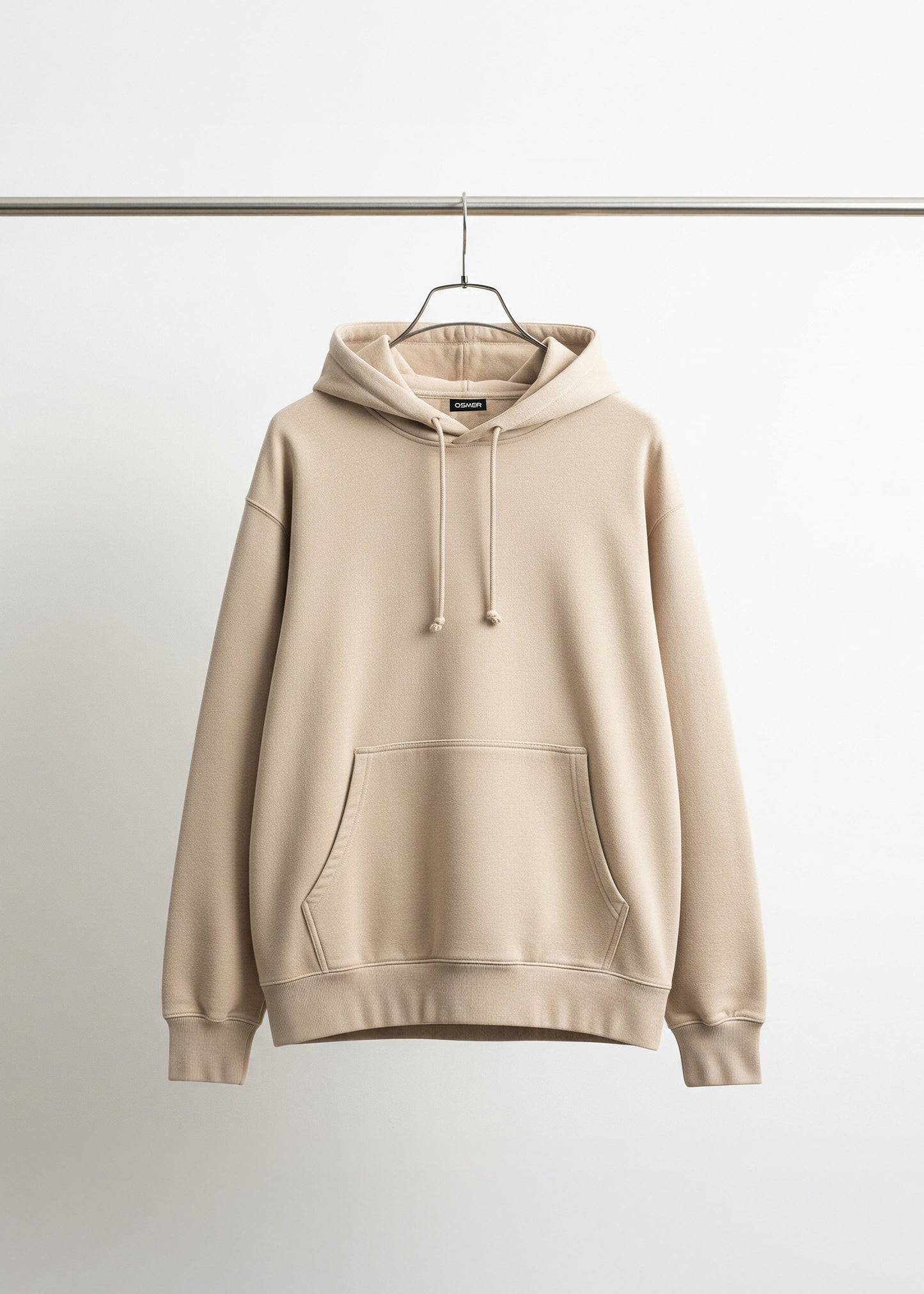 CloudSoft Fleece Hoodie - Beige