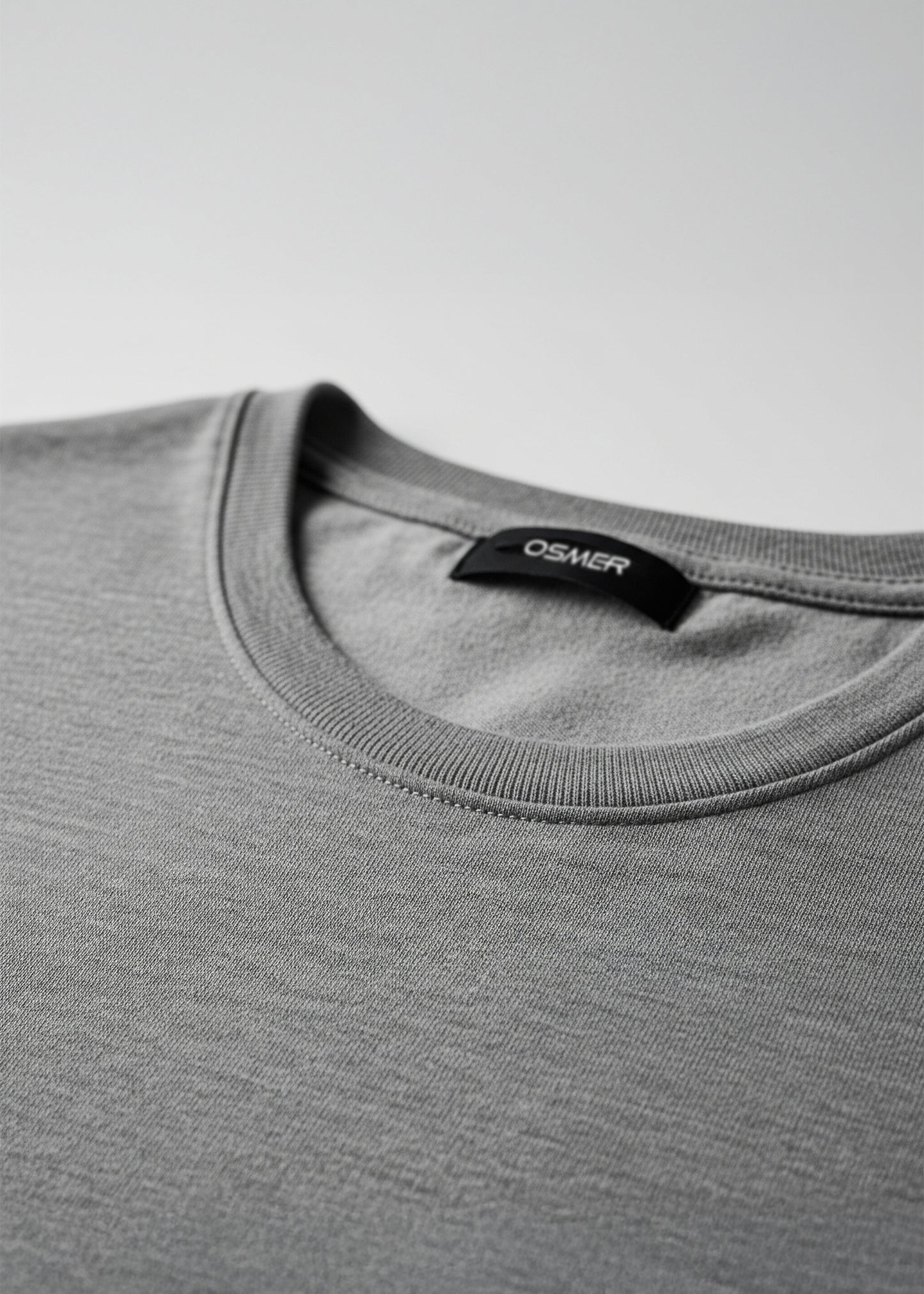 Premium Classic Crew Neck Tee - Grey