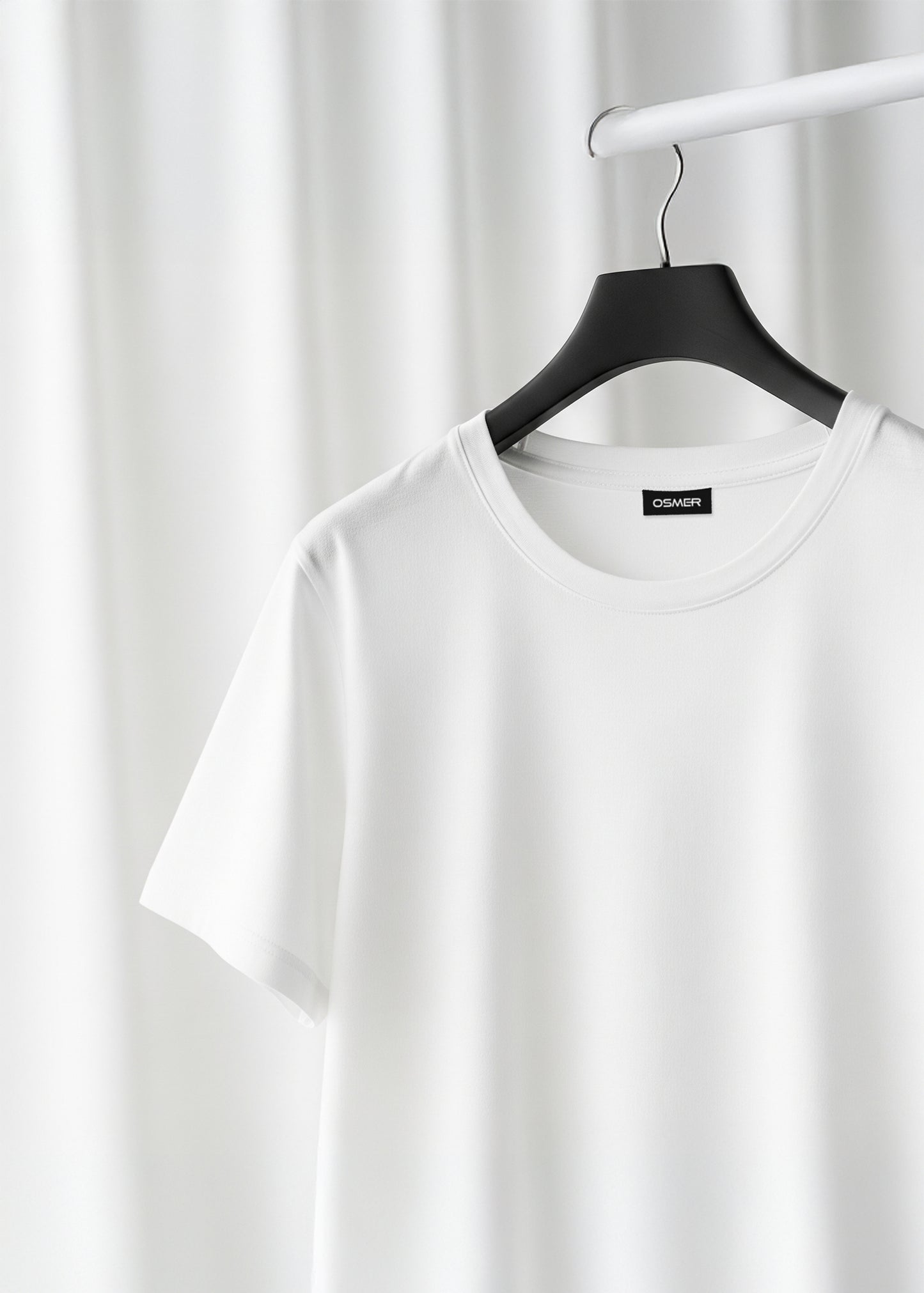 Premium Classic Crew Neck Tee - White