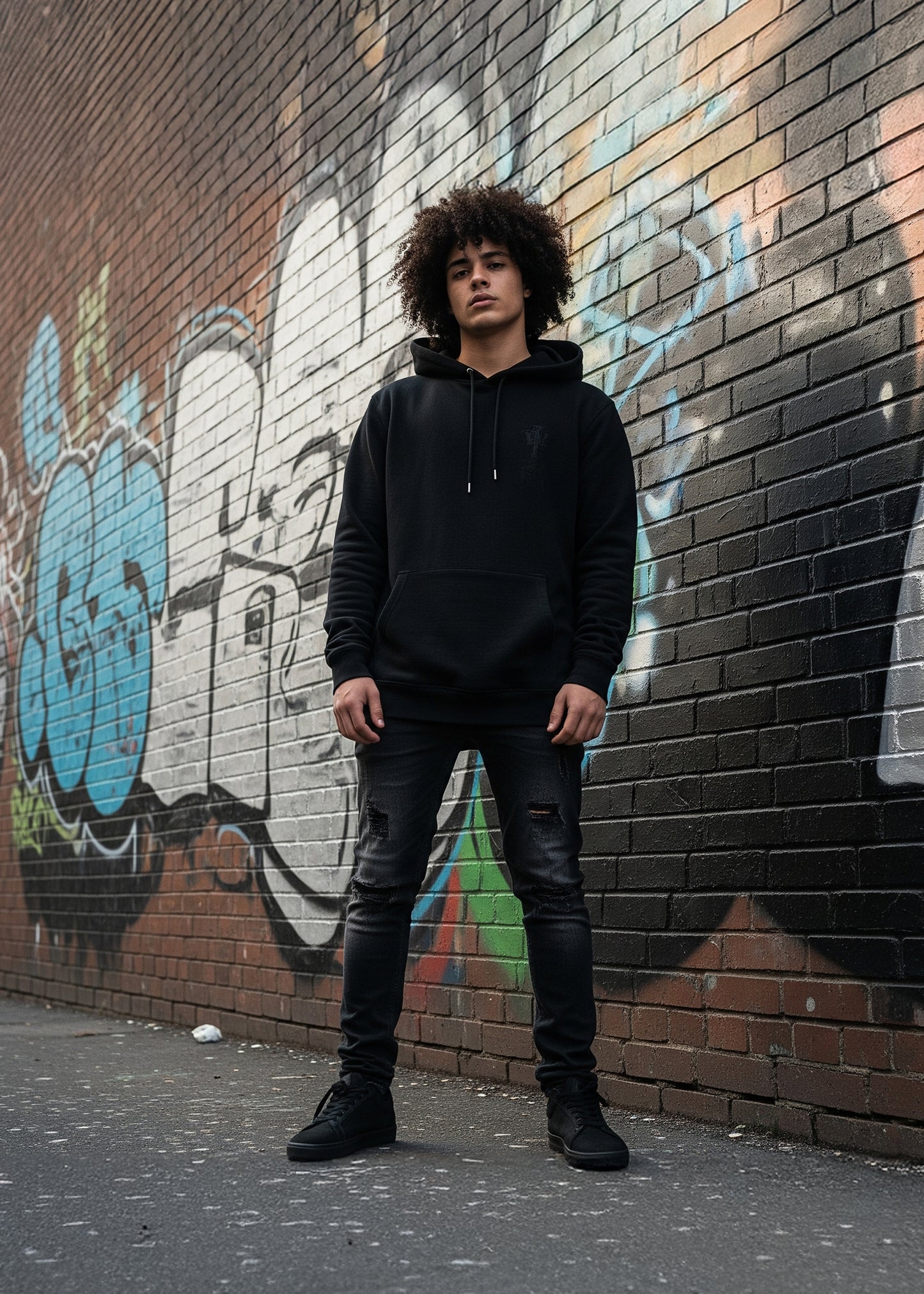 CloudSoft Fleece Hoodie - Black