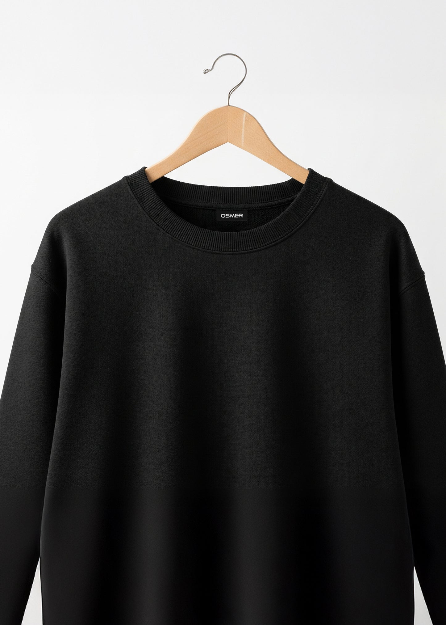 Luxura Fleece Sweatshirt - Black