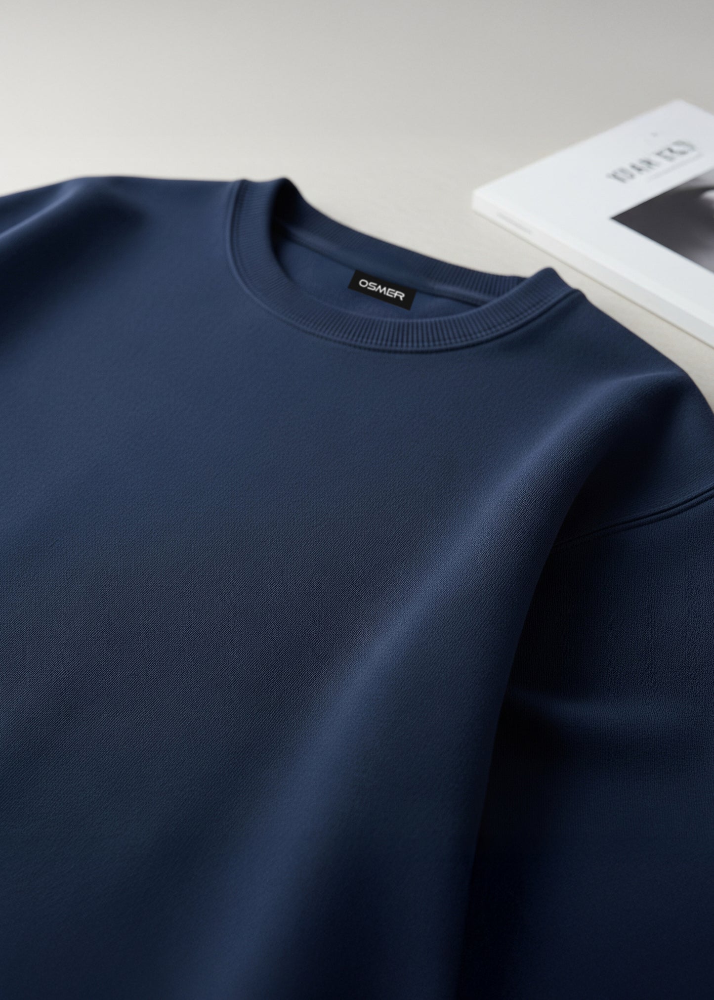Luxura Fleece Sweatshirt - Navy Blue
