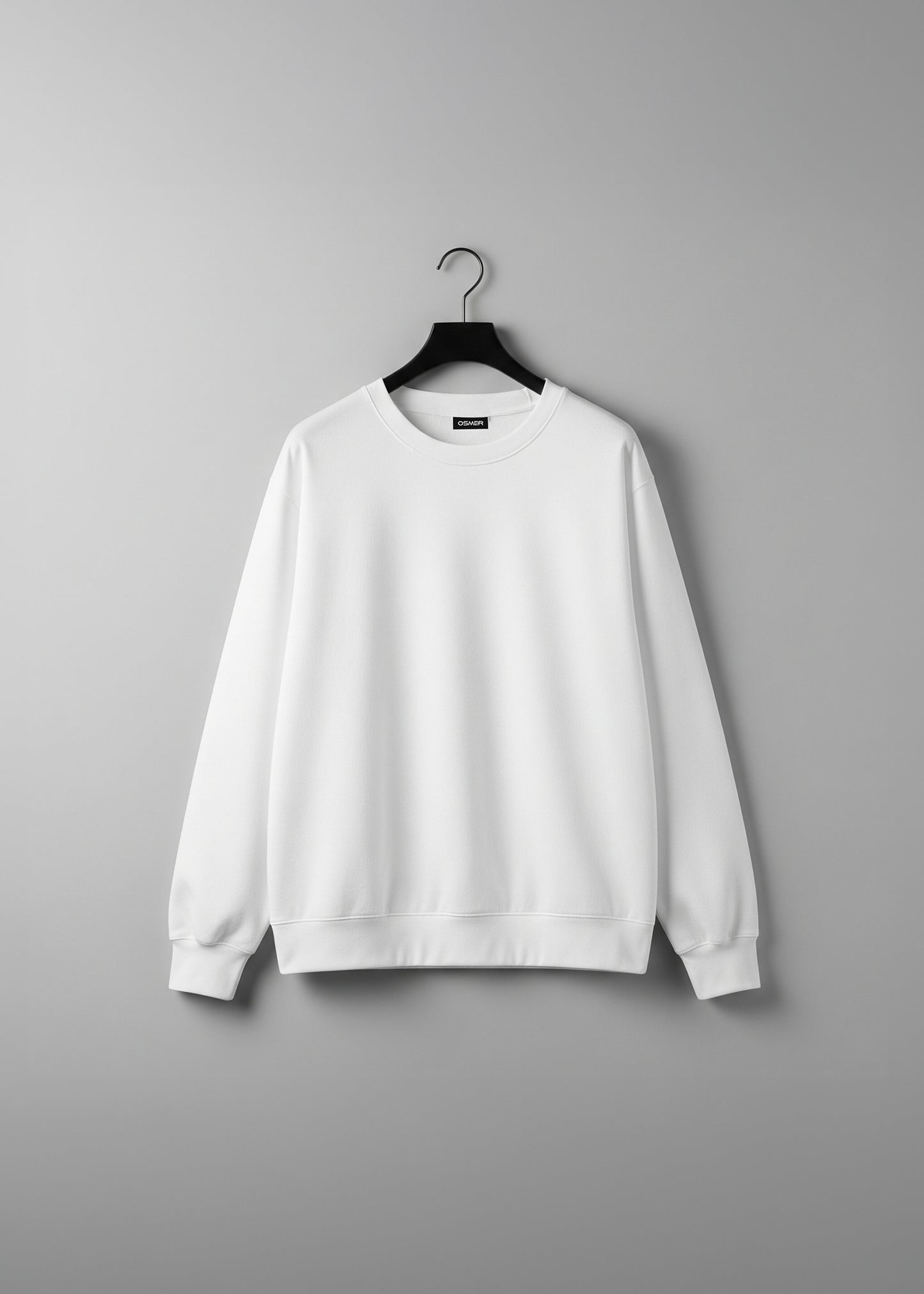 Luxura Fleece Sweatshirt - White