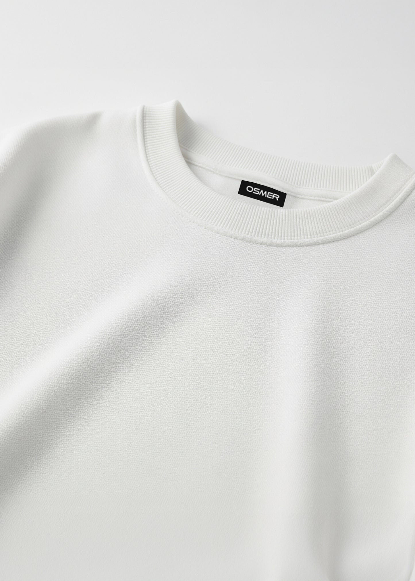 Luxura Fleece Sweatshirt - White
