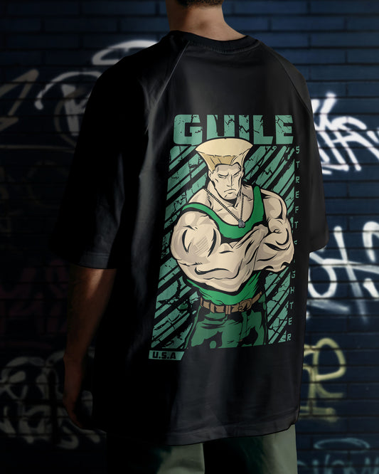 Street Fighter Anime Oversized Tee