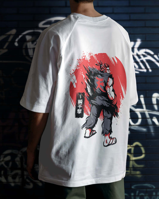 Tekken Anime Oversizd Tee