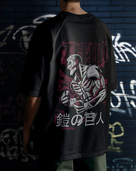 Attack On Titan Anime Oversized Tee