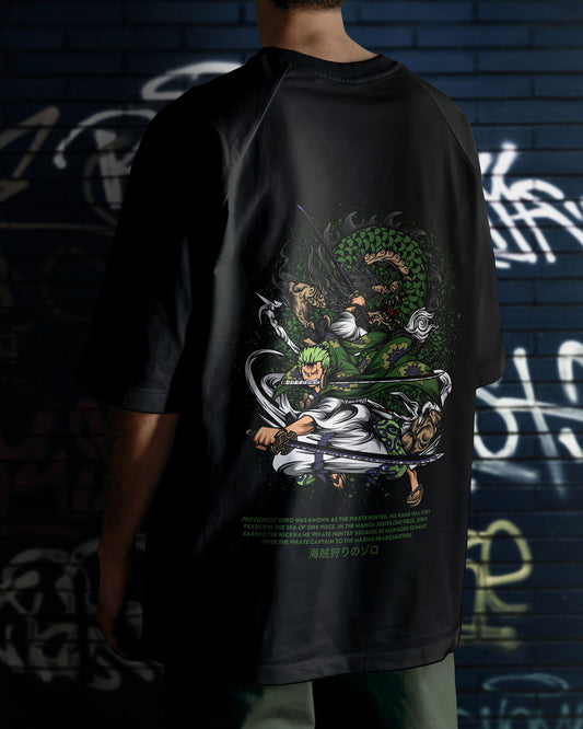 One Piece Anime Oversized Tee