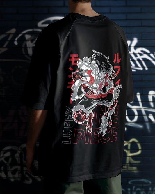 One Piece Anime Oversized Tee