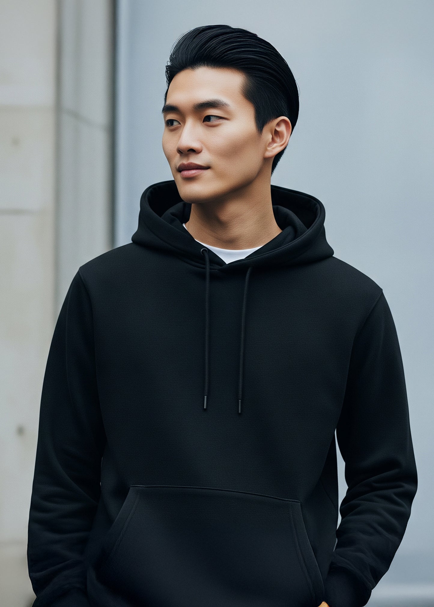 CloudSoft Fleece Hoodie - Black