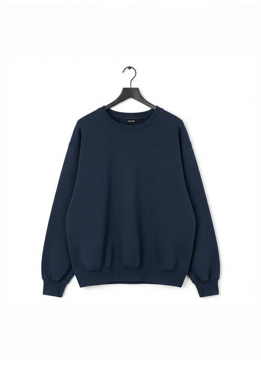 Luxura Fleece Sweatshirt - Navy Blue